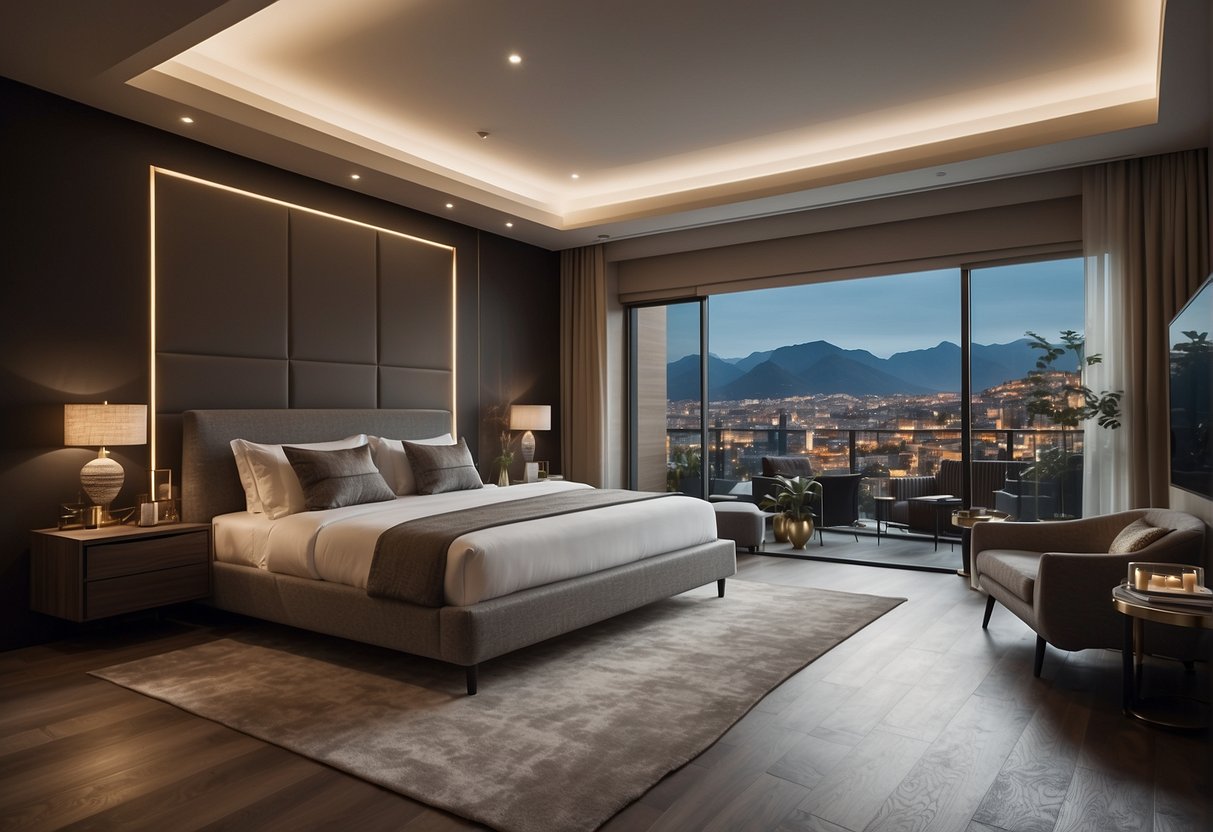 A luxurious room with advanced technology and personalized services, showcasing the benefits of elite superiority extension